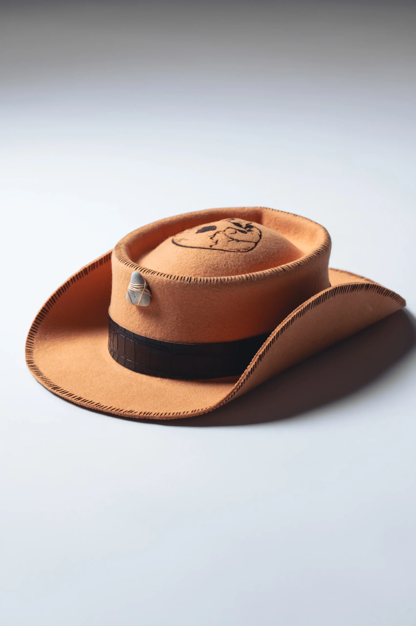 Sombrero Yellow Skull - Imagen 4